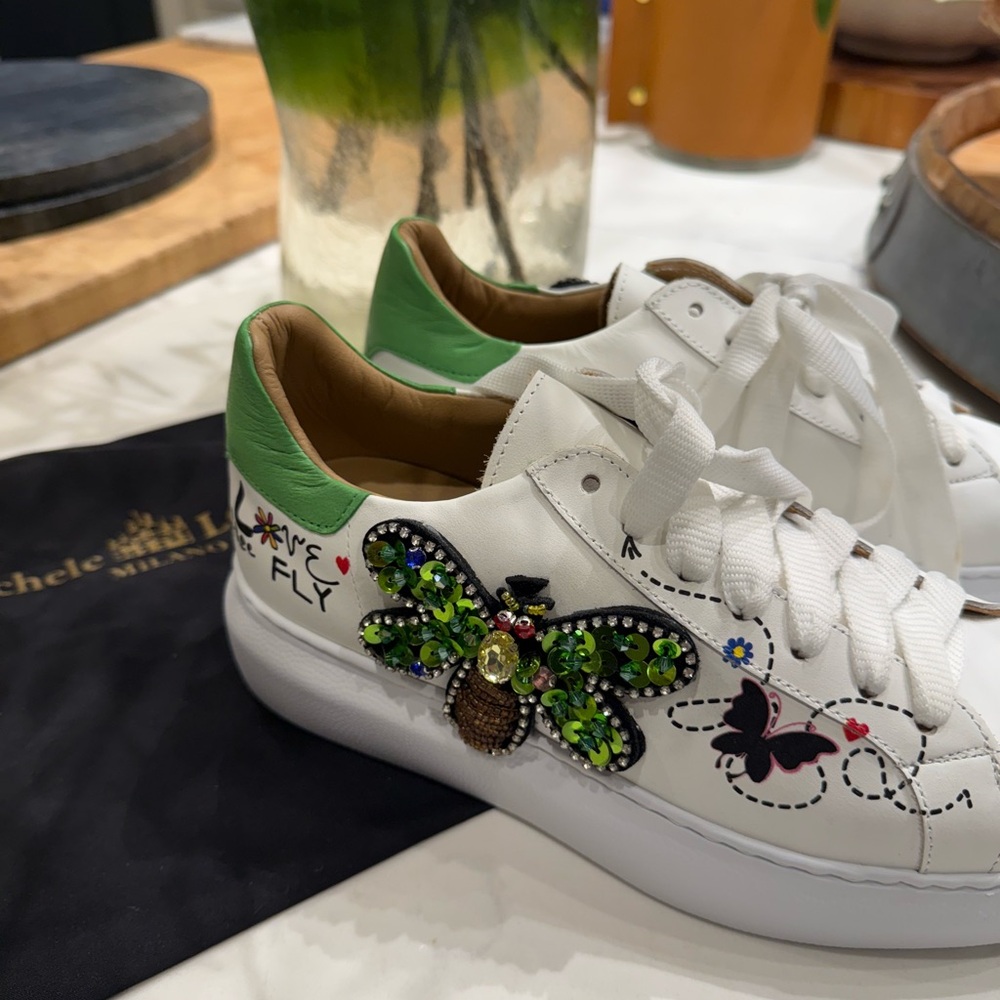 Crownfarfalla Verde Sneakers - Picture 3 of 15